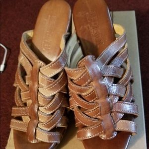 Bed Stu Cobbler Series Wedge Sandal